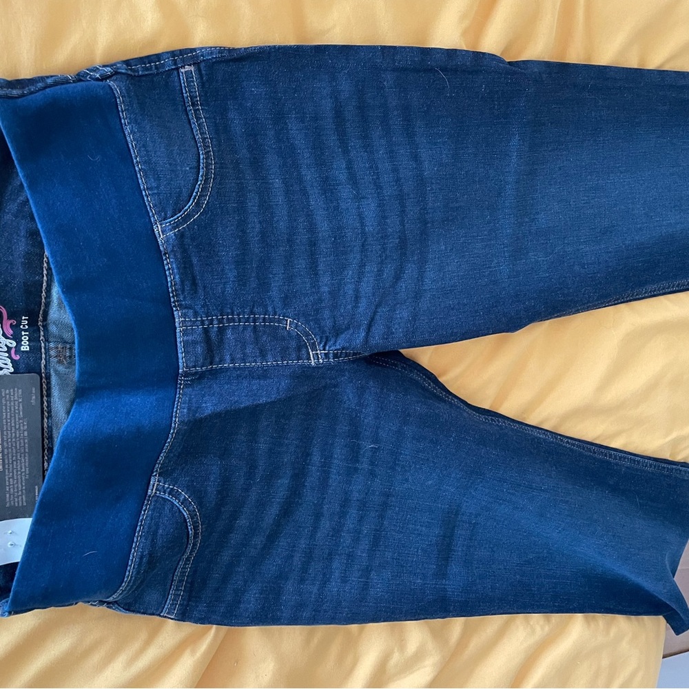 Maternity Wrangler Jeans Bootcut NWT
